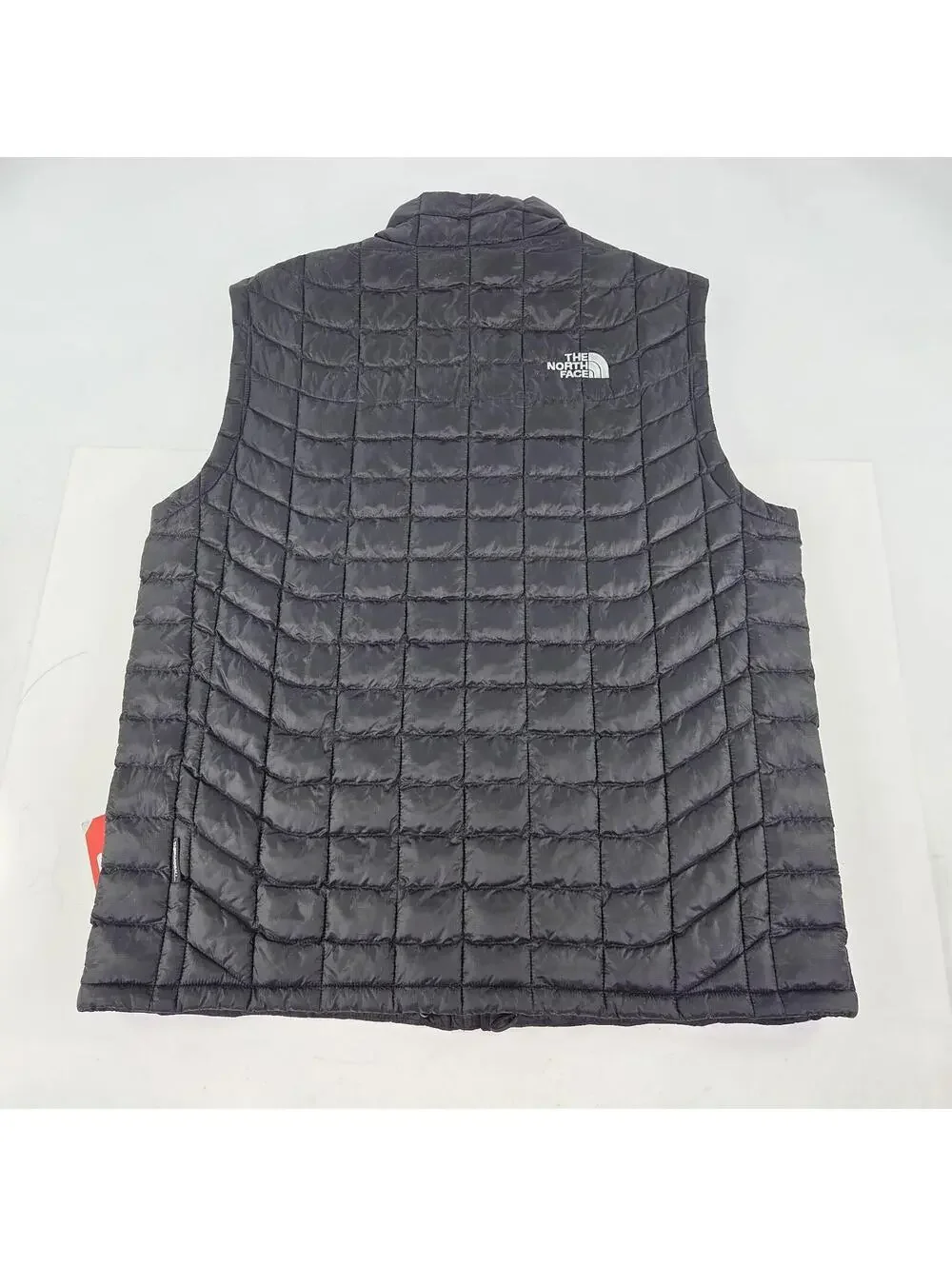 North Face Thermoball Quilted Puffer Vest Mens Siz M Black Insulated Lightweight